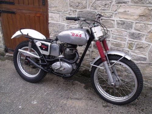 1960 BSA B40 350cc unit single Pre 65 trials bike Leeds SOLD