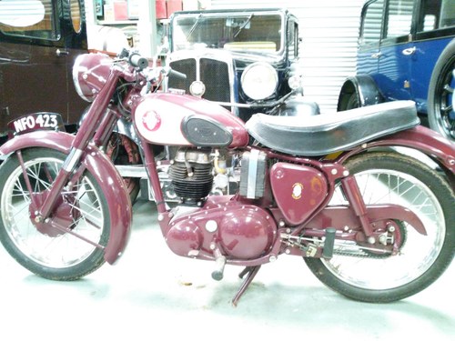 1954 BSA C11 250 For Sale by Auction