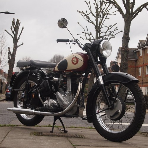 1957 BSA M33 499cc Plunger, RESERVED FOR PAUL. SOLD