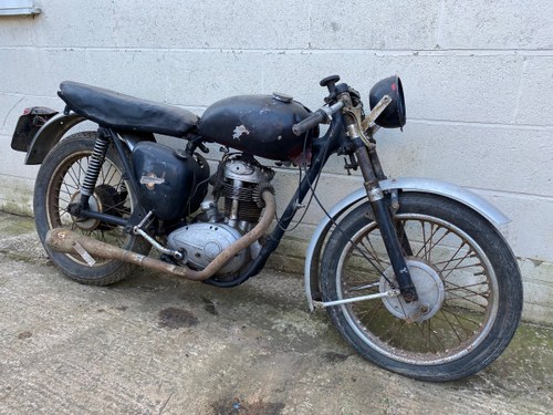 1964 BSA C15 CLASSIC RACER PROJECT REGD + V5 £1895 ONO PX TRIALS  For Sale