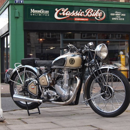 1939 BSA M24 500 Gold Star, RESERVED FOR JOHN. SOLD