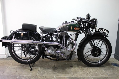 1934 BSA R34-350 cc Blue Star , Matching numbers  SOLD