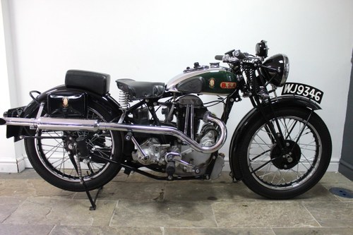 1934 BSA R34-350 cc Blue Star , Matching numbers VENDU