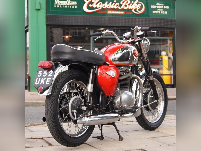 BSA A65 650 Star Thunderbolt, Correct Numbers Bike.