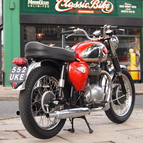 1962 BSA A65 650 Star Thunderbolt, Correct Numbers Bike. SOLD