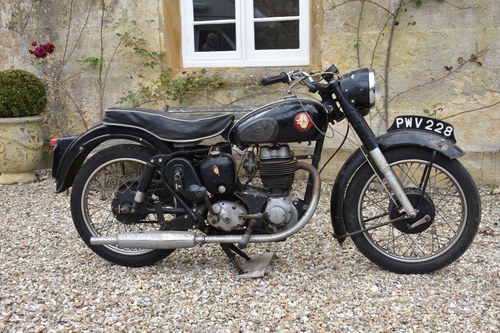 Lot 202 - 1957 BSA C12 - 27/8/2020 For Sale by Auction