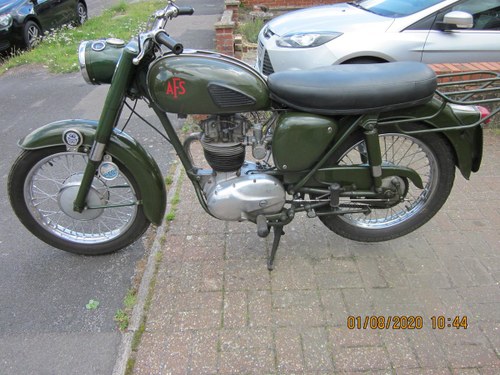 Lot 280 - 1967 BSA B40 AFS - 27/08/2020 For Sale by Auction