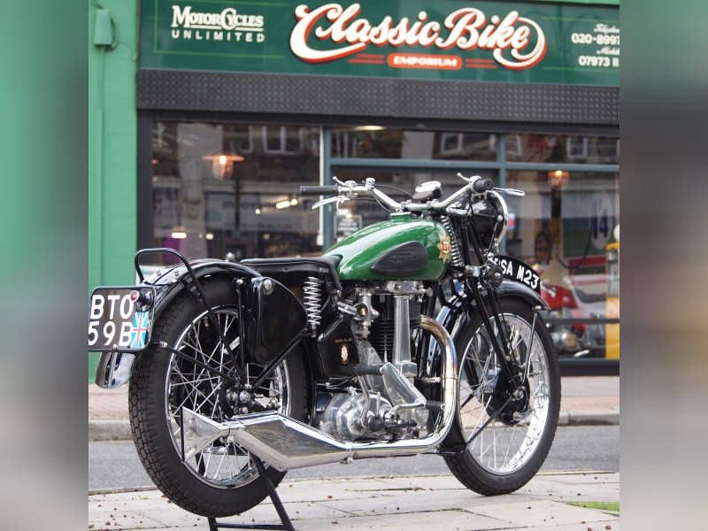 1937 BSA 500 Empire Star, RESERVED FOR JOHN.