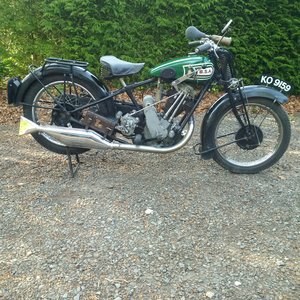 1928 From private classic collection - BSA Sloper For Sale
