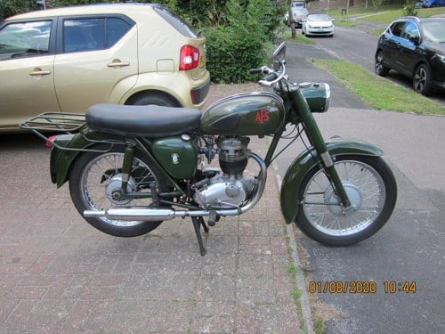 Lot 124 - A 1967 BSA B40 AFS - 28/10/2020 Till salu på auktion
