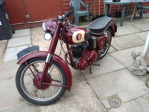 1957 BSA 250cc C12 Running 12v converted For Sale