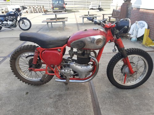 BSA A7 1955 project SOLD