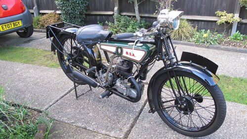 1928 B.S.A Motorbike SOLD