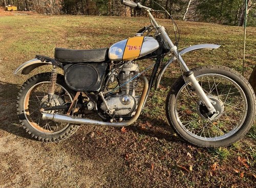 1974 Genuine BSA B50MX  500cc Project Bike For Sale