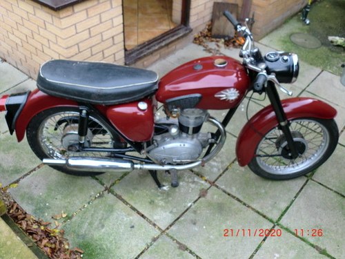 1960 Bsa c15 250cc with tranferable reg number NOW SOLD For Sale