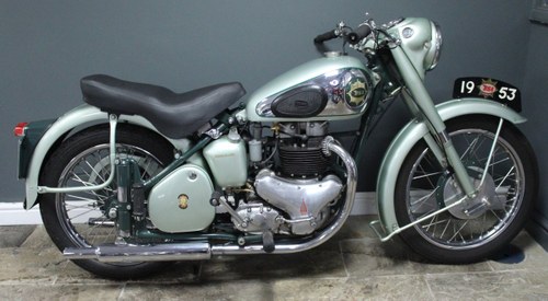 1953 BSA Star Twin 500 cc , Frame number BA7S9926 VERKAUFT