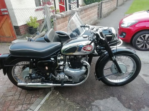 1960 BSA Gold Flash Combination For Sale