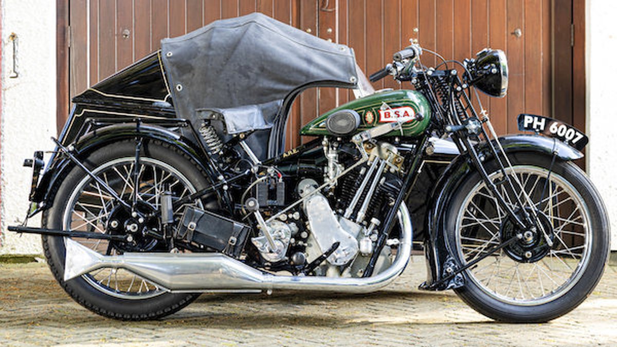 Bsa Sloper Frame 1927 BSA Sloper in United Kingdom - For Sale by Auction | Car & Classic