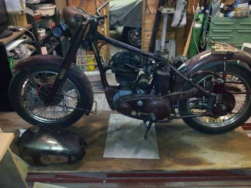 1954 BSA B31 unfinished project SOLD