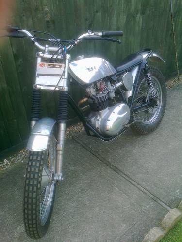 bsa c15 trials bike  [ready to use] SOLD