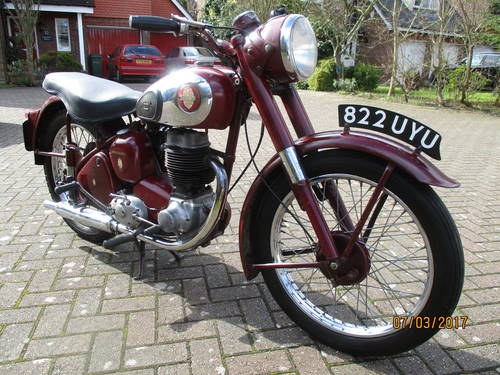 1953 BSA C11G 250cc VERKAUFT