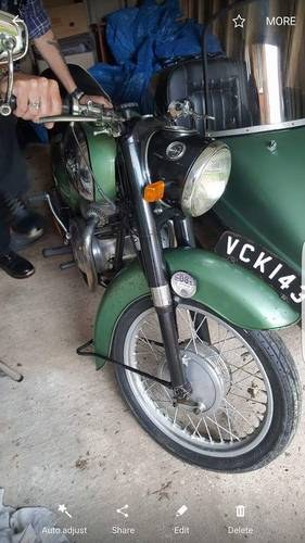 1964 BSA A50 with sidecar In vendita