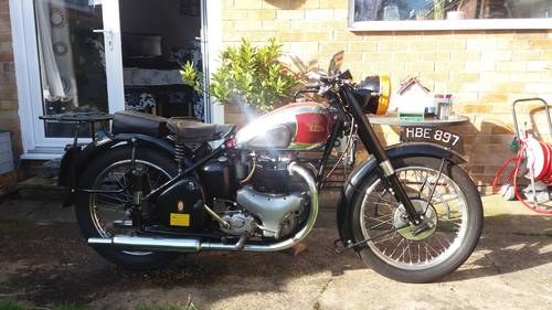 BSA A7 1951 FULL HISTORY For Sale