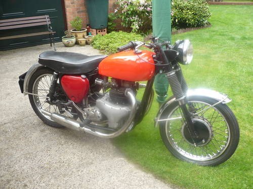 1957 bsa a7/a10 swinging arm SOLD