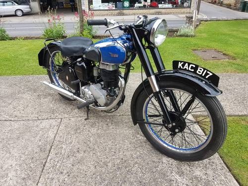 **JULY AUCTION** 1950 BSA C11 250 For Sale by Auction