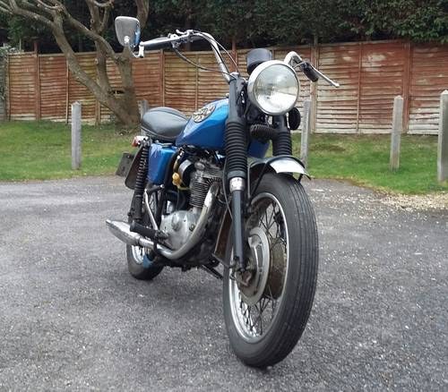 1970 Electric blue BSA Starfire for sale, new MOT For Sale