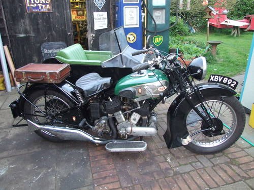 1934 BSA G14 1000cc  For Sale