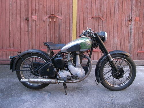 BSA B31 1947 original and unrestored with matching For Sale