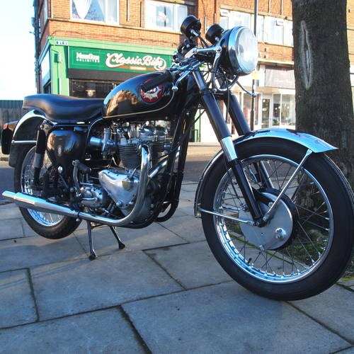 1961 BSA Tribsa RGS T100 "DELTA" Twin Carb Head. For Sale