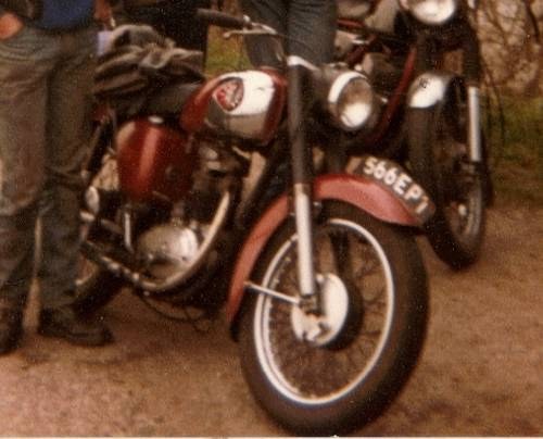 1959 BSA C15 Wanted my old one 566EPT