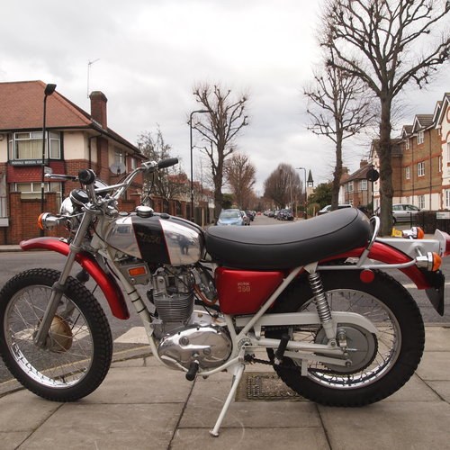 1972 BSA B25T 250 As Featured In Classic Motorcycle Mag In vendita