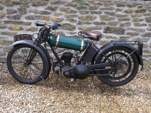 1925 BSA Model B25 'Round Tank' 250cc For Sale by Auction