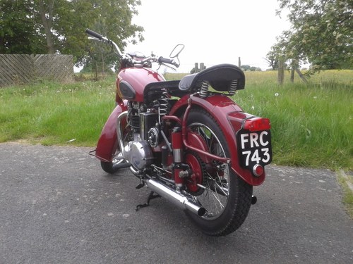 1954 BSA A7 plunger For Sale