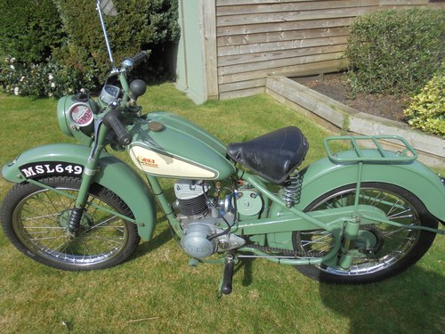1952 Bsa bantam d1 125cc plunger well loved bike In vendita