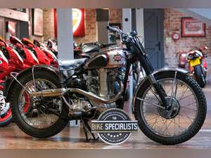 1950 BSA B34 Rare Competition Model with Tuned Engine For Sale (picture 1 of 21)