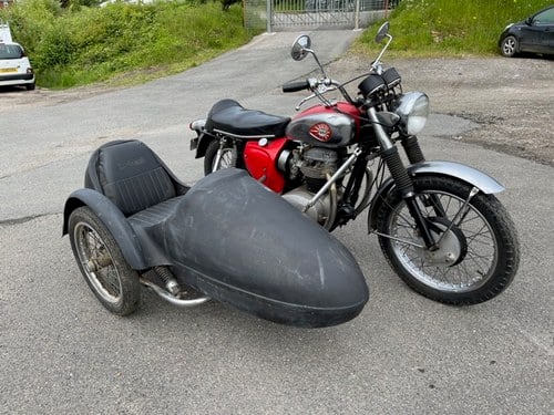 1967 Lovely BSA with sidecar For Sale