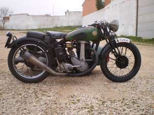 1937 Bsa m22 500cc ohv sport with racing sidecar  ex-cantarell For Sale (picture 1 of 12)