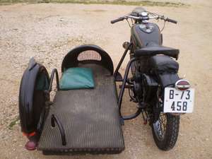 1937 Bsa m22 500cc ohv sport with racing sidecar  ex-cantarell For Sale (picture 12 of 12)
