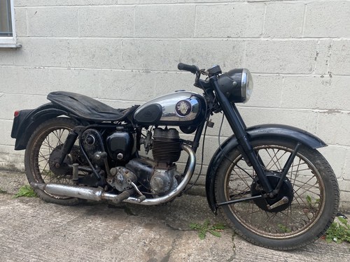 1958 BSA C12 RUNS MINT! EASY RESTO OR USE AS IS? £2795 ONO PX C11 In vendita
