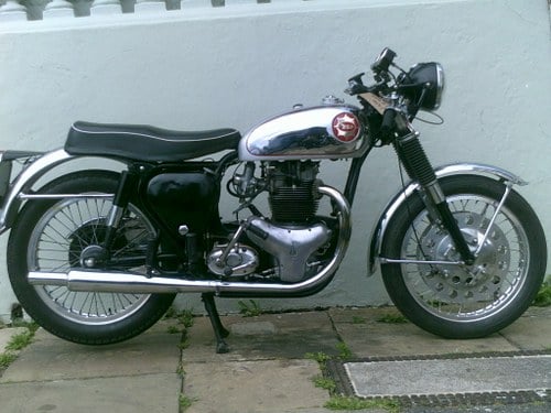 1963 BSA ROCKET GOLDSTAR VERKAUFT