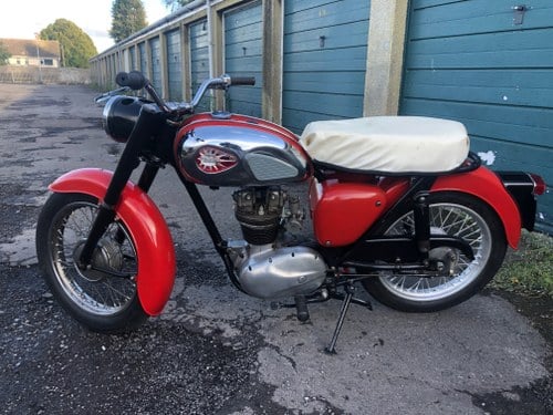 1961 BSA C15 -14/10/2021 Till salu på auktion