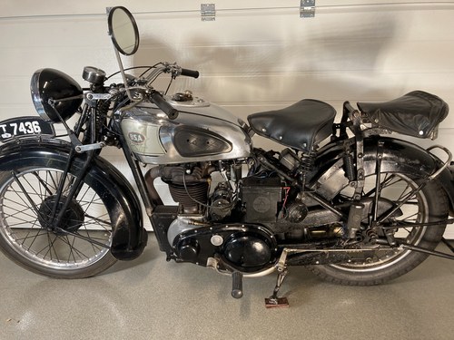 Original & unrestored 1939 BSA Silver Star. Matching numbers For Sale