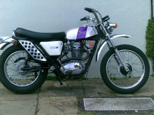 1972 BSA B50T VICTOR 500 VERKAUFT