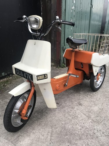 1972 BSA Ariel 3 50cc. V5 present, 3 owners. For Sale
