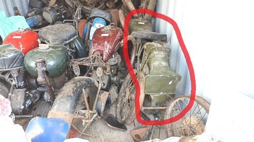 Picture of 1945 Bsa xm20 rare vintage rigid girders restoration project - For Sale