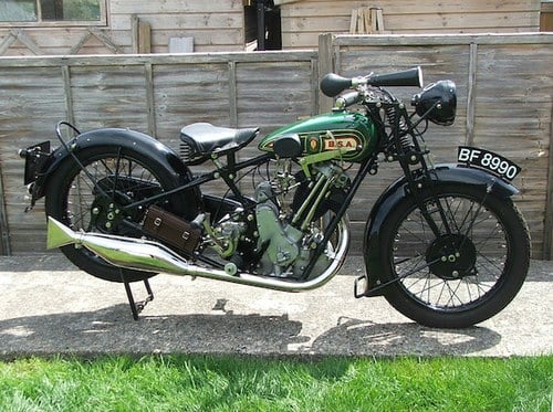 1928 BSA 500cc S28 'Sloper' For Sale by Auction